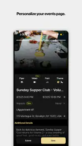 Posh – Create & Find Events screenshot