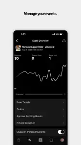 Posh – Create & Find Events screenshot