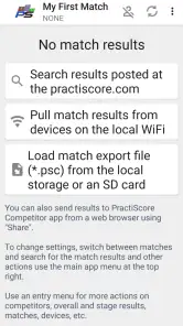 PractiScore Competitor screenshot