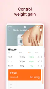 Pregnancy and Due Date Tracker screenshot