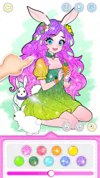 Princess Game Fantasy Coloring 4