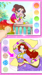 Princess Game Fantasy Coloring 6