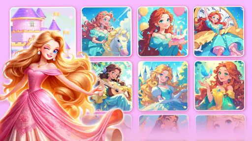 Princess Game Fantasy Coloring 8