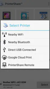 PrinterShare Mobile Print screenshot