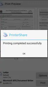 PrinterShare Mobile Print screenshot