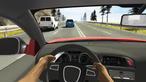 Racing in Car 2 screenshot