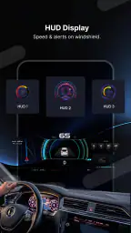 Radar GO-X: HUD, GPS, Maps 5