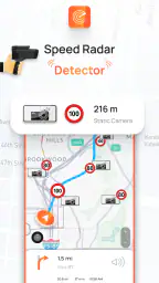 Radar, HUD, Map, Speed Camera 1