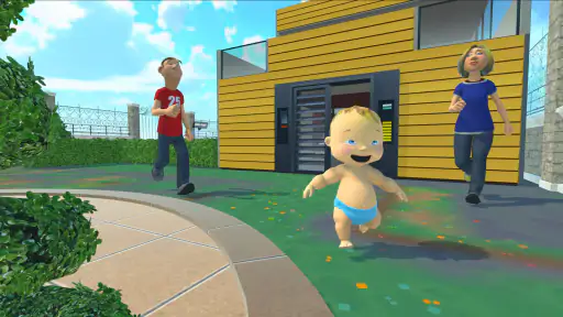 Rainbow Prank: Hide Daddy 6
