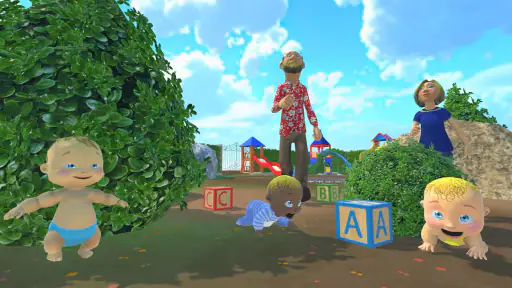 Rainbow Prank: Hide Daddy 8