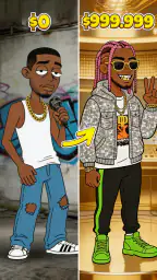 Rap Star:Idle Clicker 4