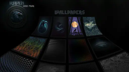 Raven Dark Icon Pack 5