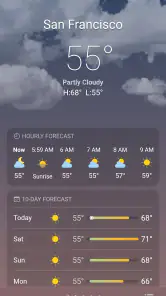 Real Weather screenshot