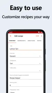 Recipe Keeper screenshot