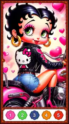 Retro Style Coloring Games 1