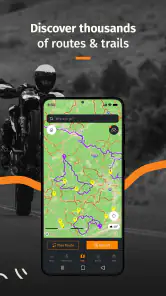 REVER - Motorcycle GPS & Rides screenshot