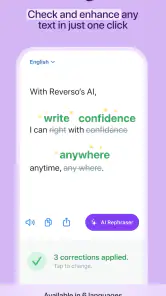 Reverso Translate and Learn screenshot