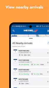 RideMETRO screenshot