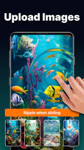 Ripple & 3D Live Wallpaper screenshot