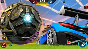 Rocket Car Soccer League Games screenshot