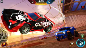 Rocket Car Soccer League Games screenshot
