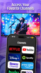 Roku Remote Control & TV Cast 2