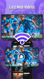 Roku Remote Control & TV Cast 4