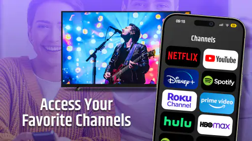 Roku Remote Control & TV Cast 7