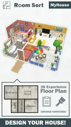 Room Sort - Floor Plan Game 1
