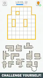 Room Sort - Floor Plan Game 3
