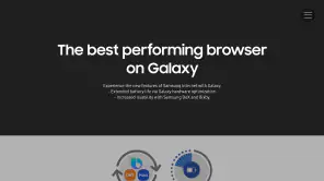 Samsung Internet Browser screenshot