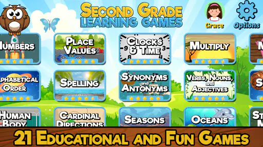 Second Grade Learning Games SE 1