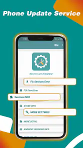 Services Update Info screenshot