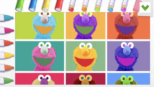Sesame Street Art Maker 6