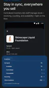 Shopify Point of Sale (POS) screenshot