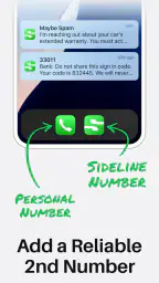 Sideline: 2nd Phone Line App 3