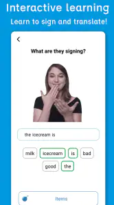 Sign Language ASL Pocket Sign screenshot