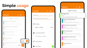 Simple Calendar screenshot