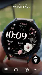 Simple Floral Watch Face 1