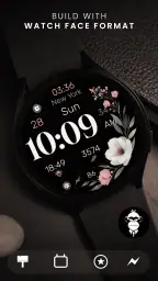 Simple Floral Watch Face 2