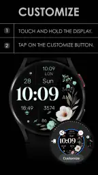 Simple Floral Watch Face 7
