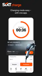 SIXT rent. share. ride. plus. 7
