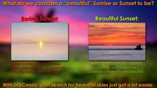 SkyCandy - Sunset Forecast App 2