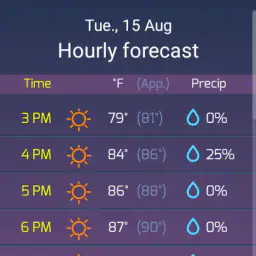 SkyHalo Weather for Wear OS 3