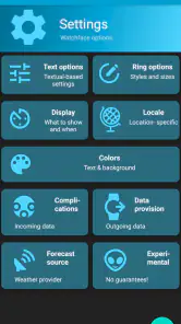 SkyHalo Weather for Wear OS screenshot