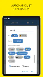 SmartPack - packing lists 7