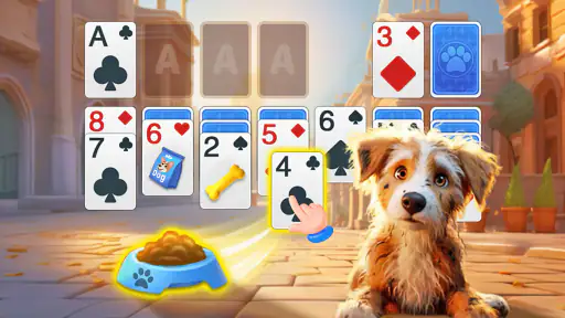 Solitaire Dog Rescue 3