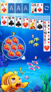 Solitaire Fish screenshot