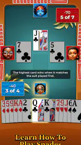Spades Pop - Classic Card Game screenshot
