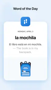 SpanishDictionary.com Learning screenshot